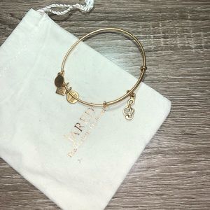 Alex and Ani Treble clef bracelet